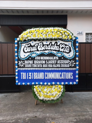 Papan Bunga Duka di Dumai Timur